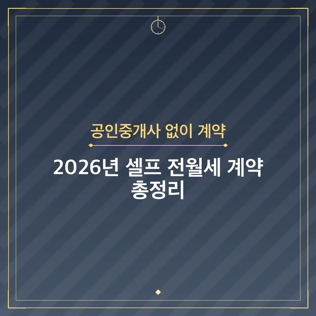 공인중개사 없이 계약