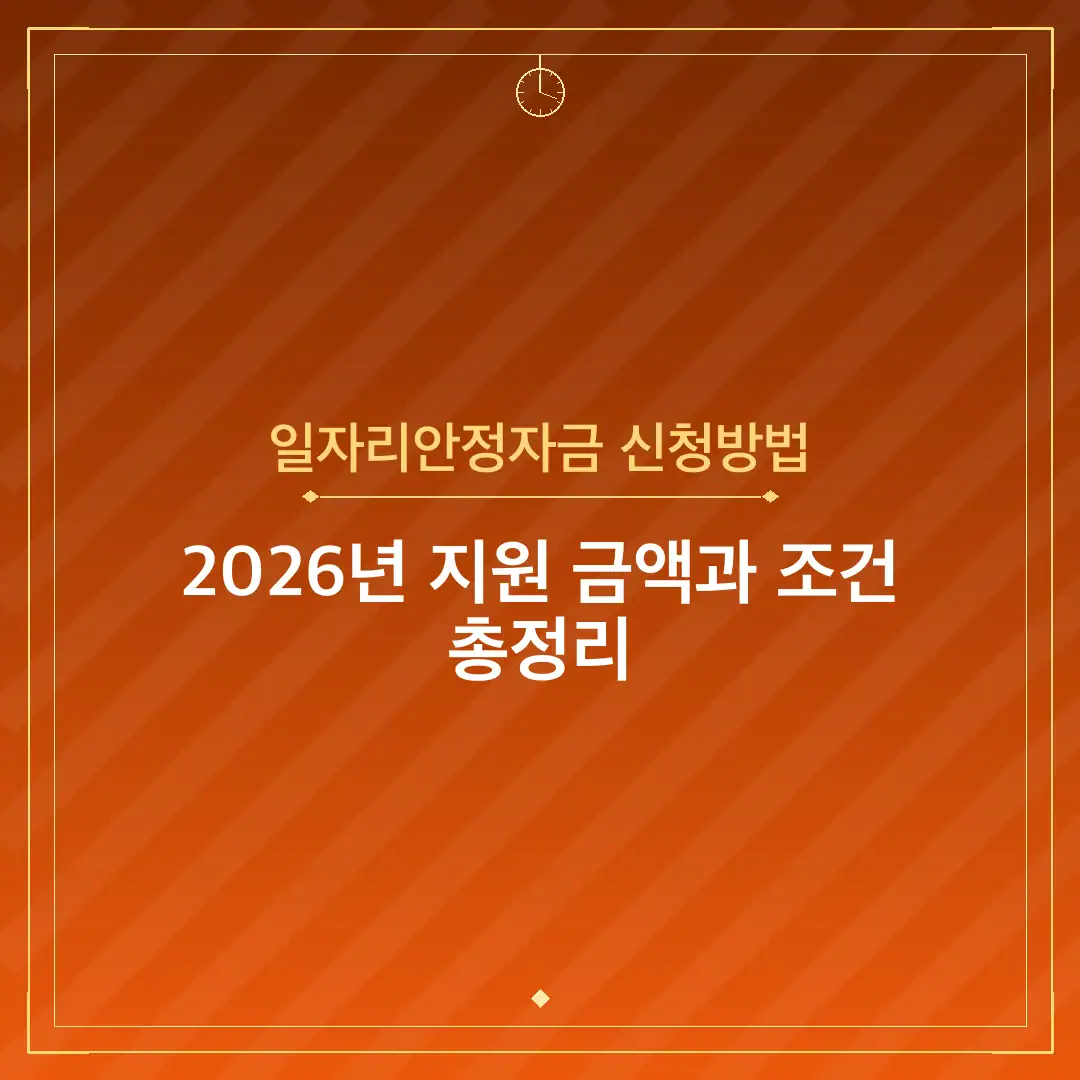 일자리안정자금 신청방법
