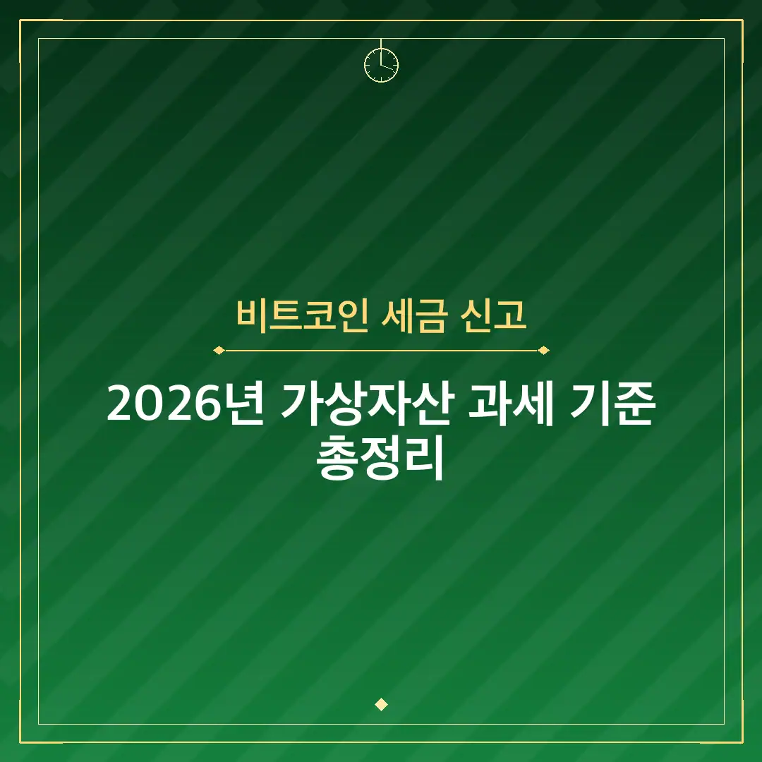비트코인 세금 신고
