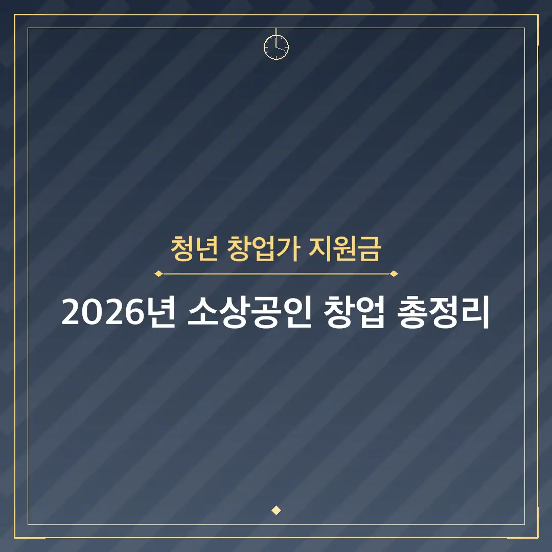 청년 창업가 지원금