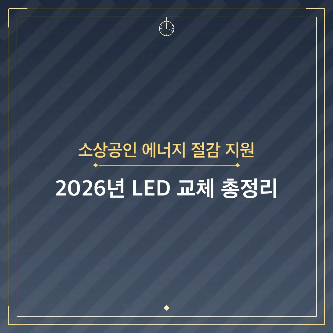 소상공인 에너지 절감 지원