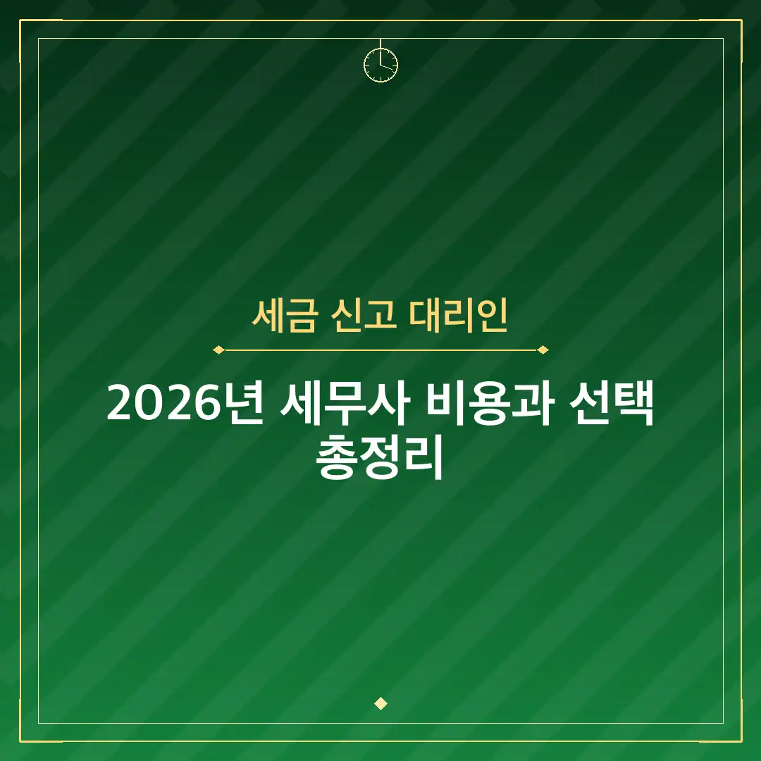 세금 신고 대리인