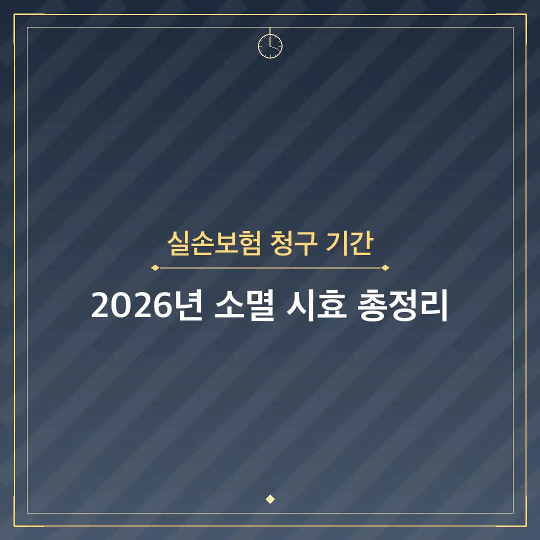 실손보험 청구 기간