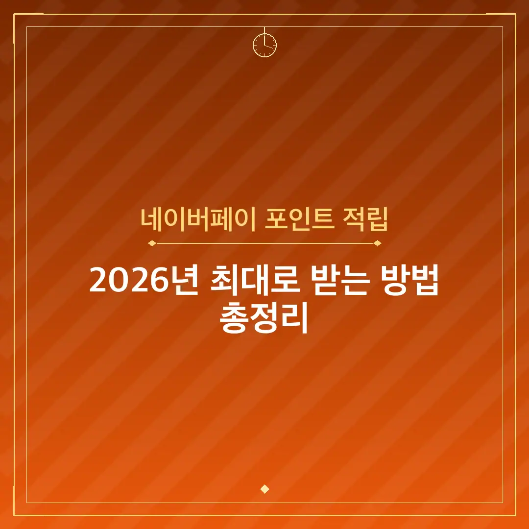 네이버페이 포인트 적립