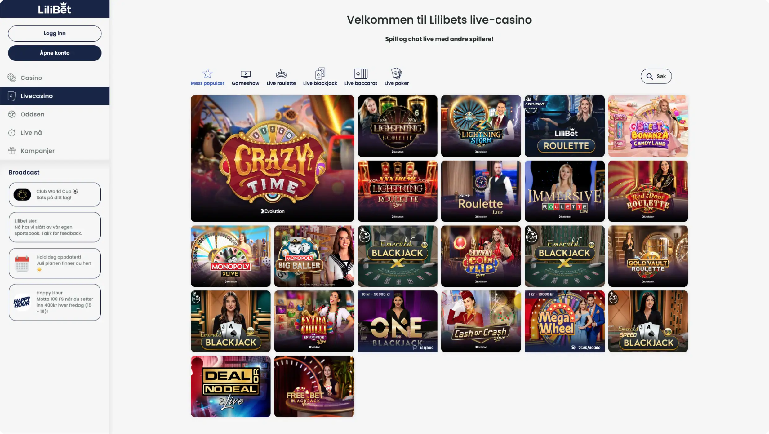 Lilibet Beste Kasinospilleautomater