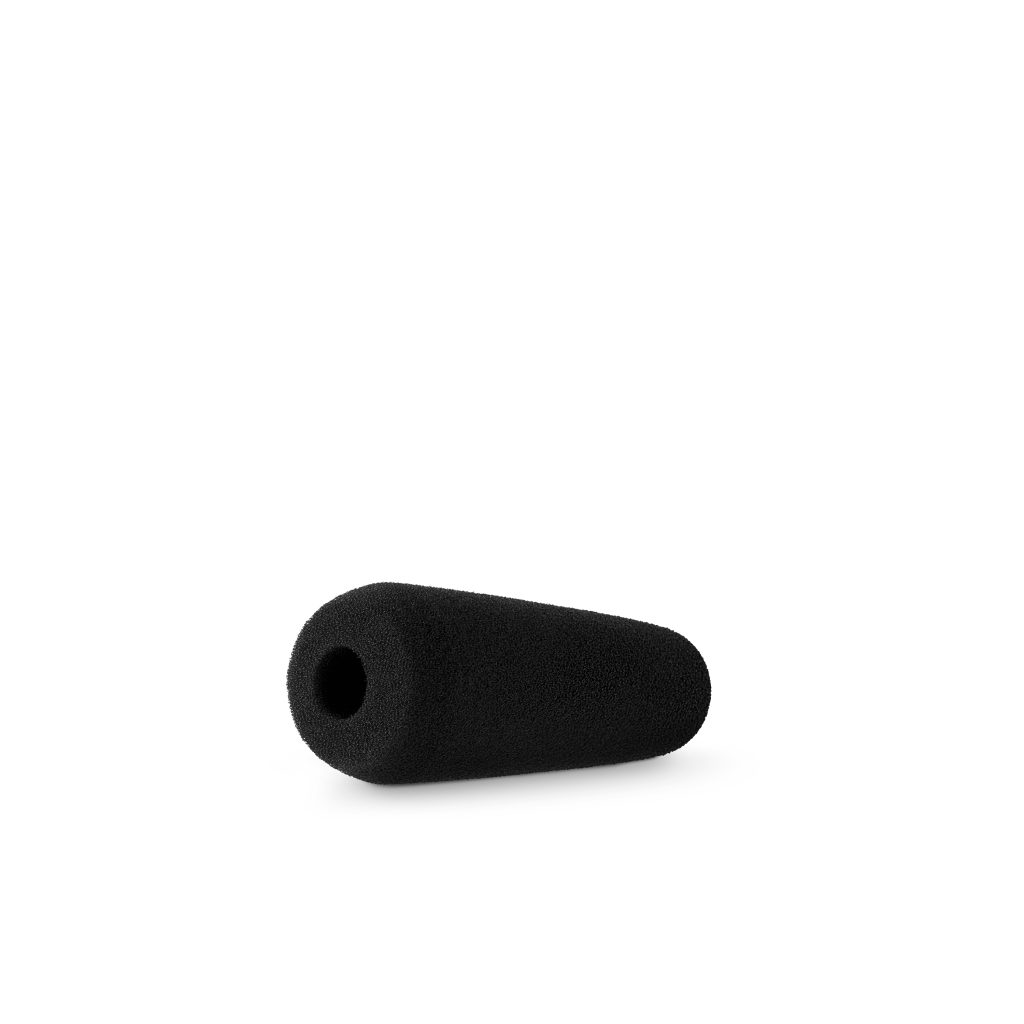 12cm shotgun microphone foam windshield for professional broadcast recording