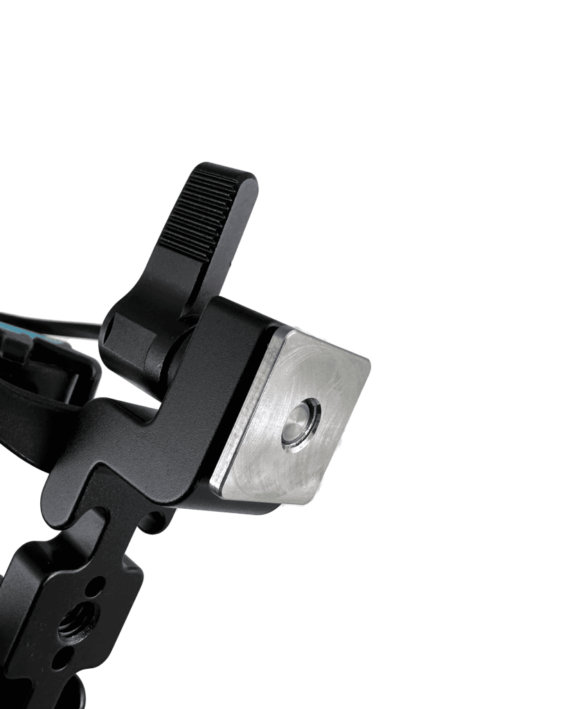 Camera shock mount aluminium bracket and suspension system components