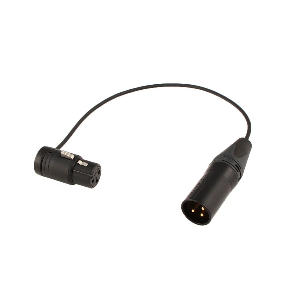 RAD-2 Dark Edition shock mount with matte black finish and XLR cable attachment
