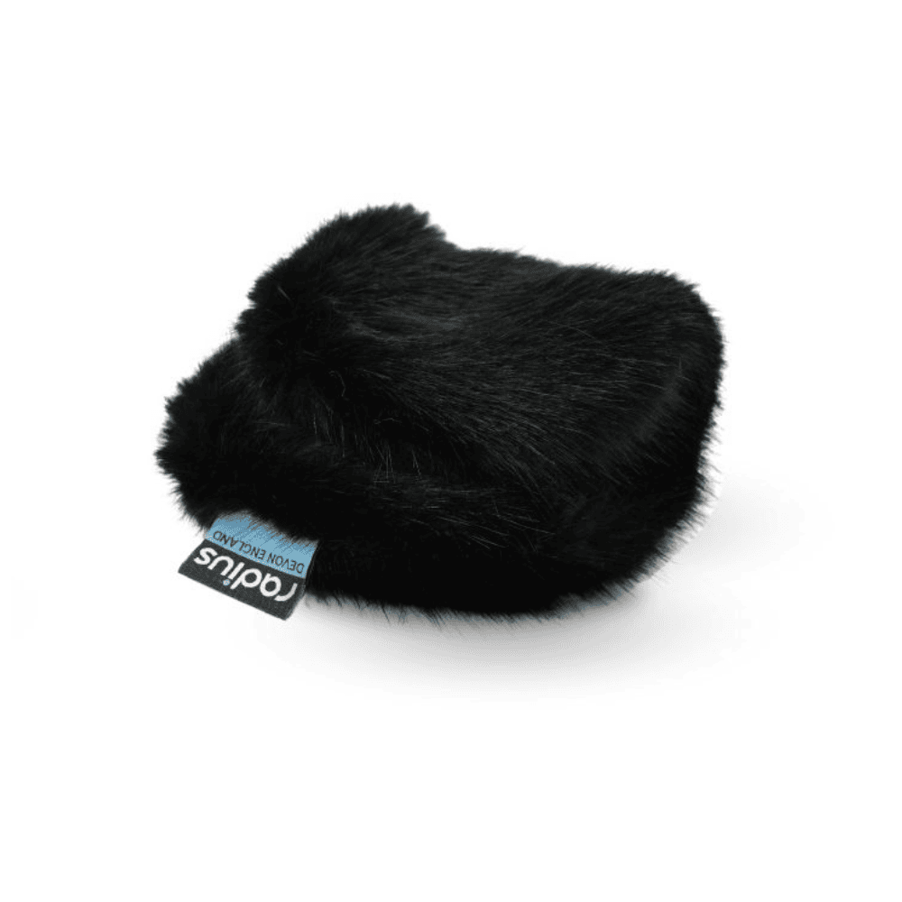 Mini-ALTO 115 black synthetic fur windcover for professional microphones
