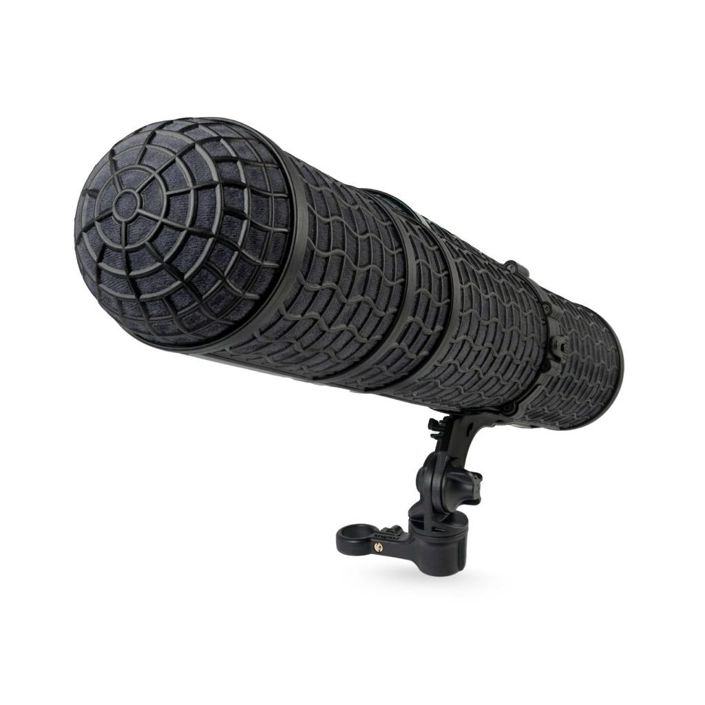 Close-up view of Mini-ALTO 480 magnetic windshield pod with dome foam inserts visible