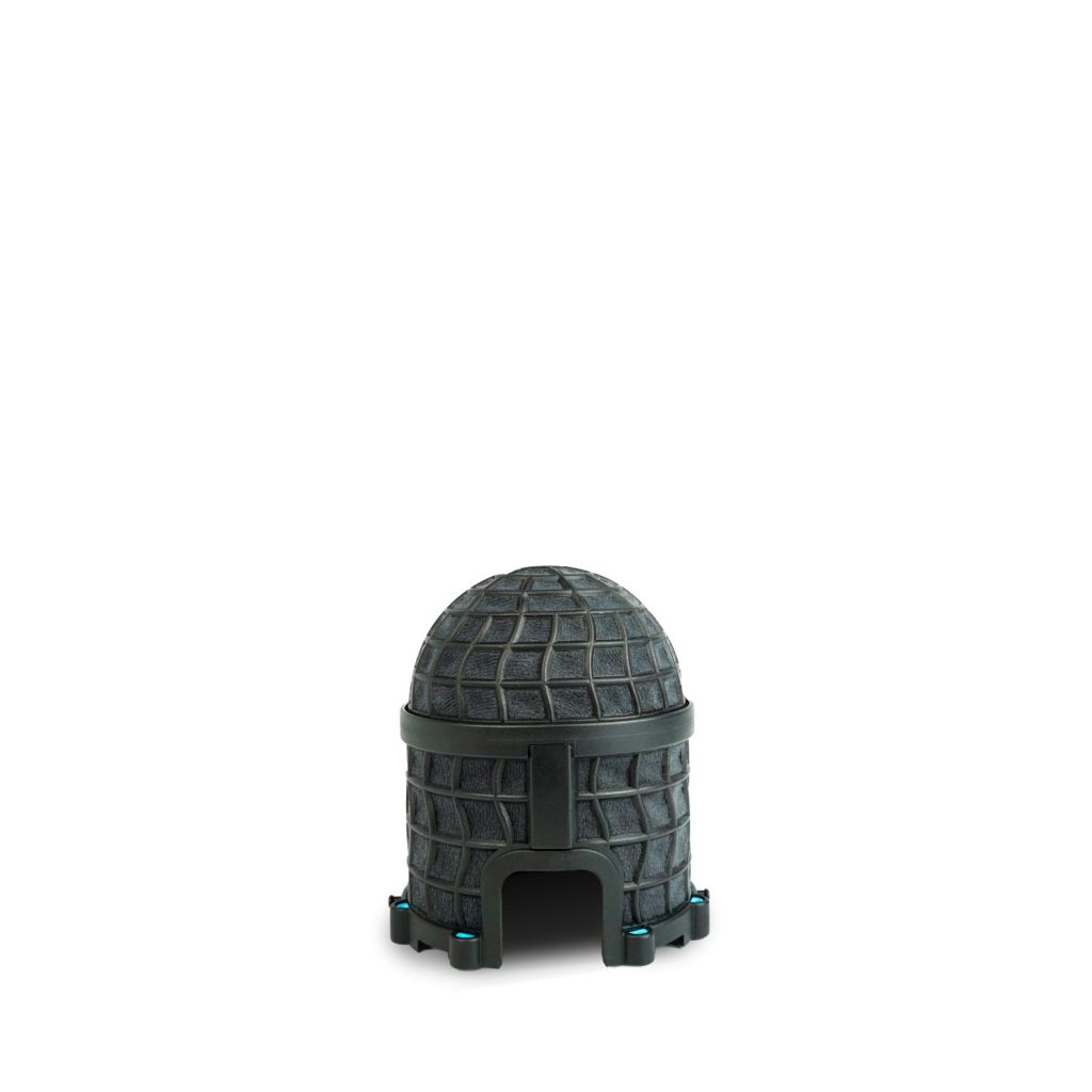 Rycote Mini-ALTO magnetic rear pod component showing 65mm diameter construction