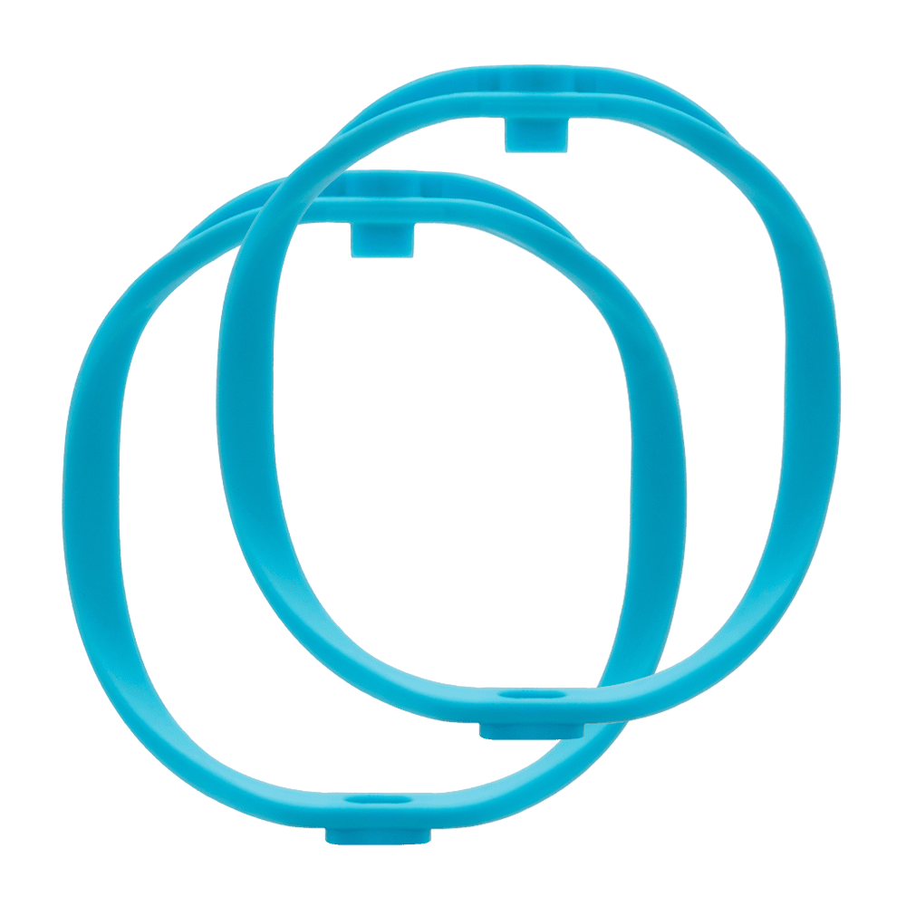 RAD-2 soft firmness light blue isolation hoops with spine bracing