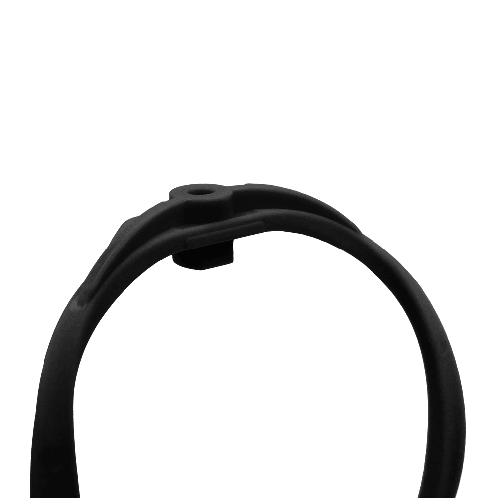 RAD-2 black hoops with included mounting screws for base and top installation