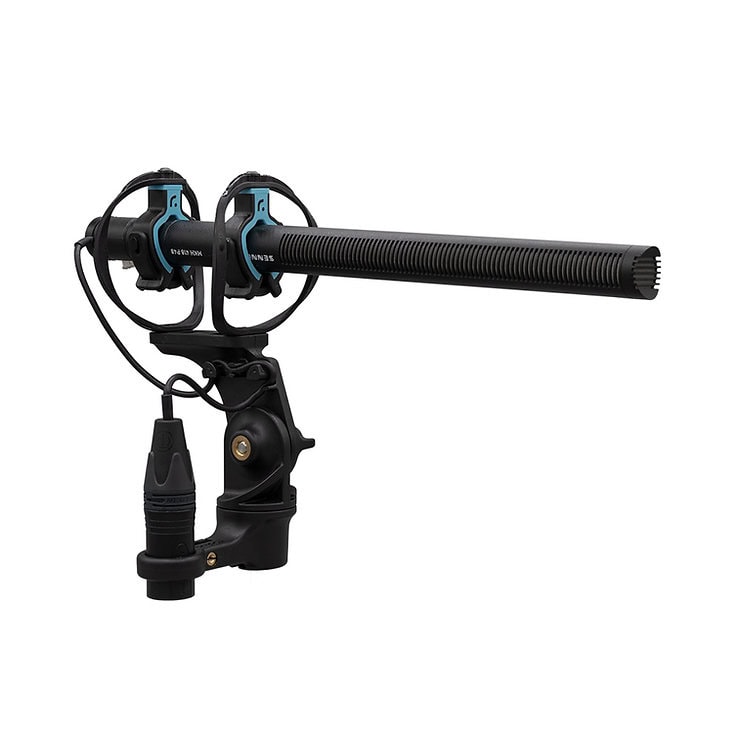 RAD-2 shock mount with integrated XLR cable for shotgun microphones