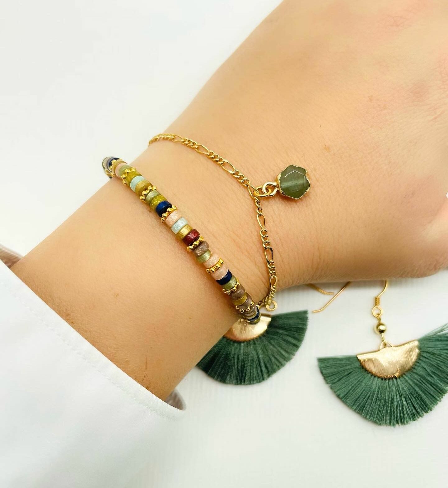 Handgemachtes Perlenarmband