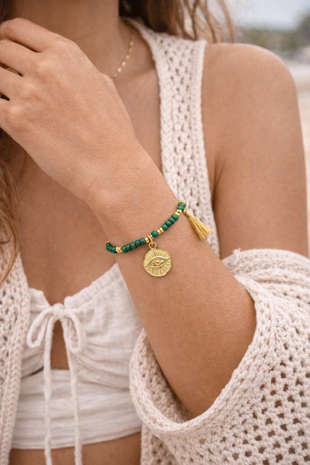 Boho Perlenarmbänder handgemacht von LIUSH Berlin