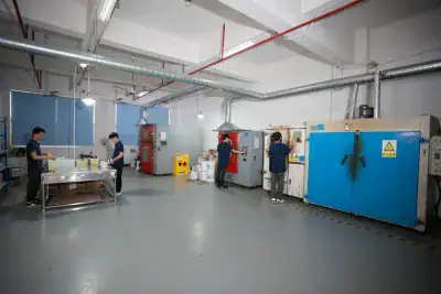 Vacuum casting mold making workshop and production workshop