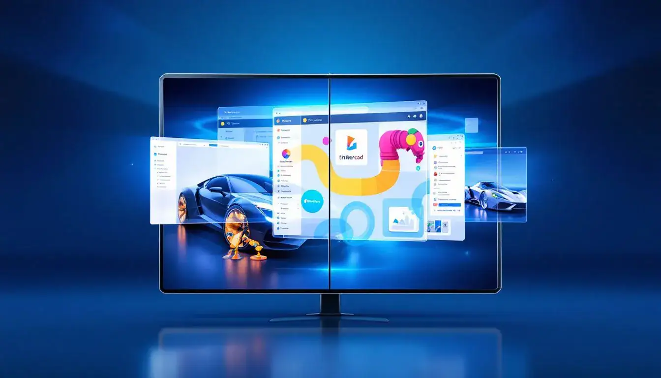 Comparison of rapid prototyping softwares with various features.