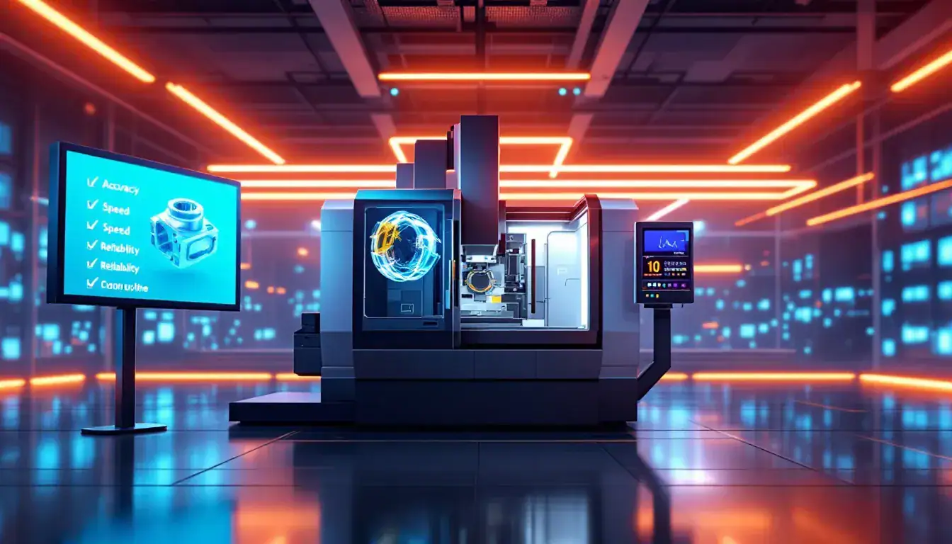 Choosing the right 5 axis CNC machining service provider with a checklist of criteria.