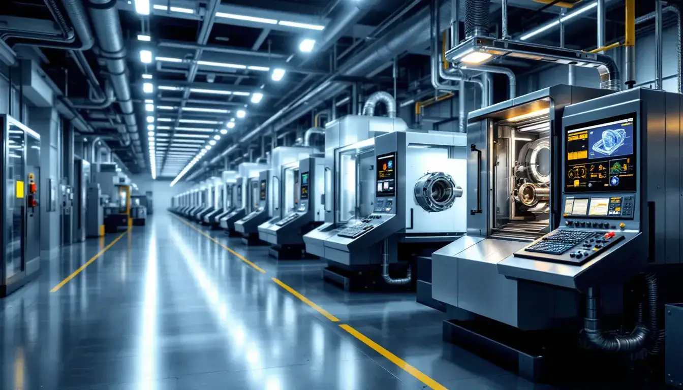 An overview of various CNC turning capabilities and services offered by manufacturers.