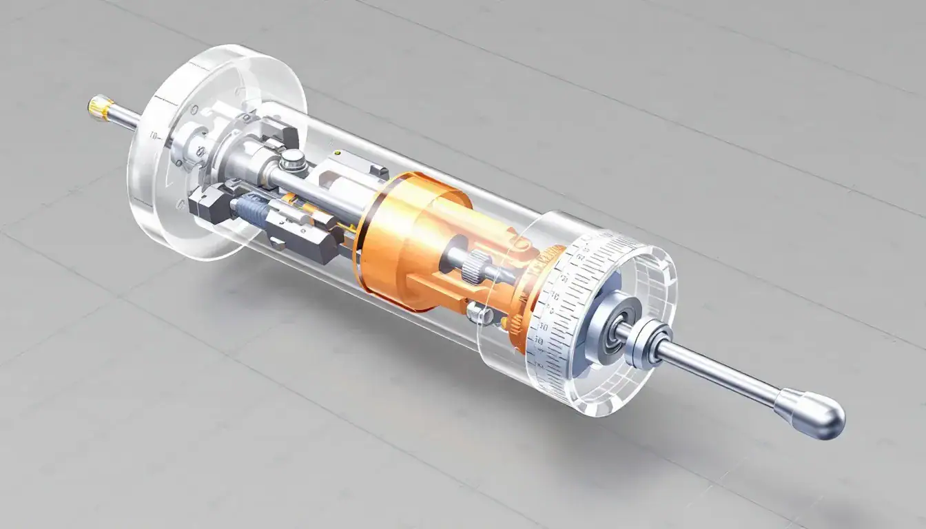 A roundness measuring instrument used for measuring cylindricity.