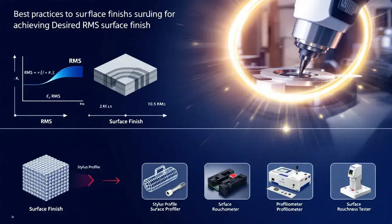 A visual guide to best practices for achieving desired RMS surface finish.