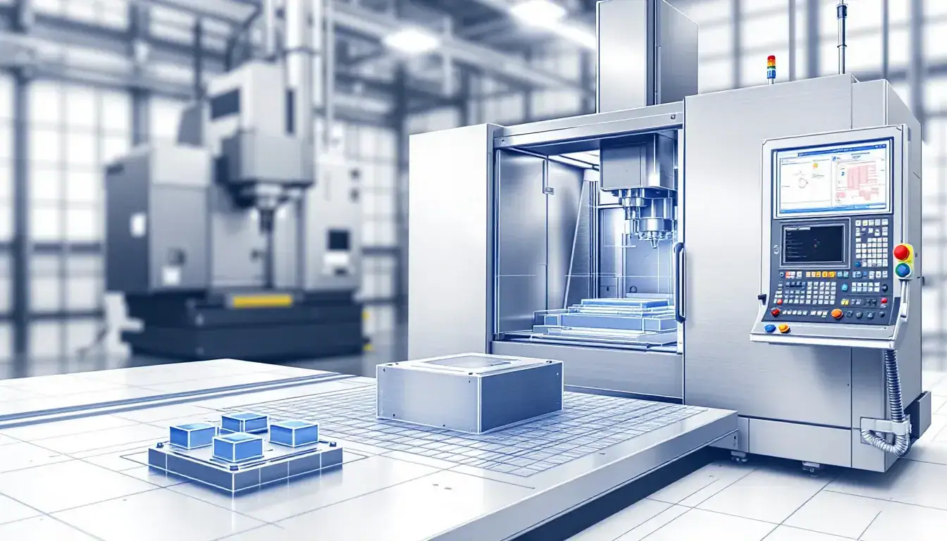 CNC machining tools designed for machining Kovar alloy in an industrial setting.