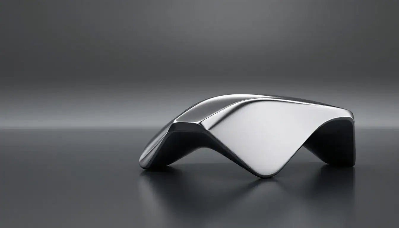 A high-fidelity prototype made using advanced rapid prototyping techniques.