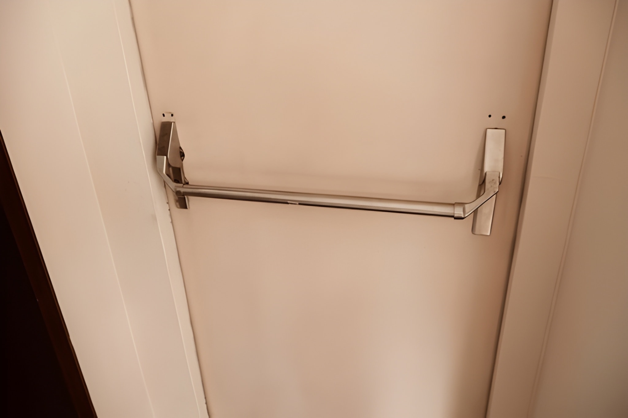 Commercial Push Bar Installation 3
