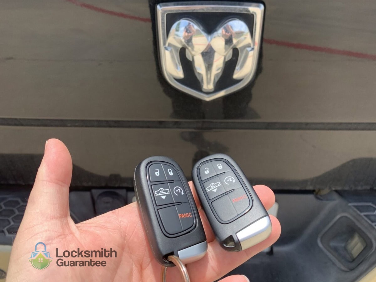 RAM Truck Key Fob Programming Maryland