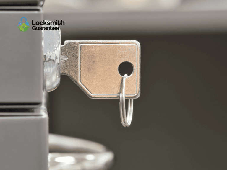 File cabinet lock installation and confidential storage rekeying