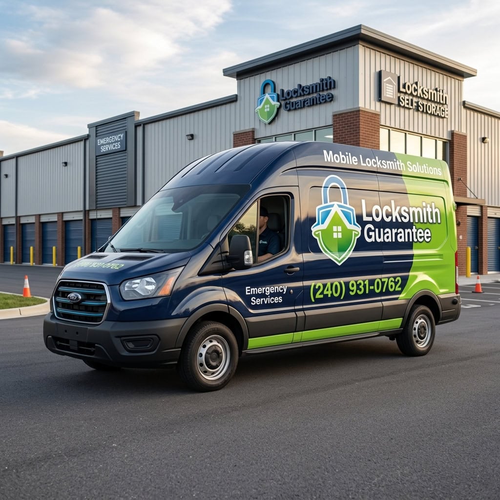 Locksmith Guarantee service van