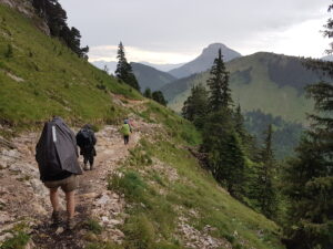 traversée de la chartreuse & orage