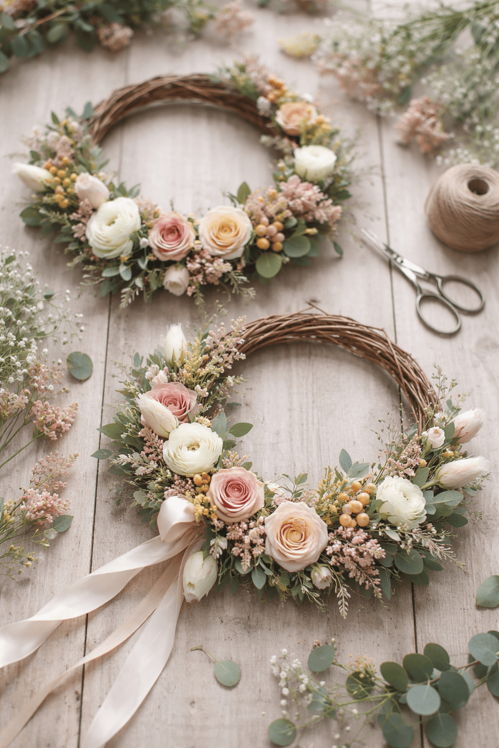 Couronnes de fleurs