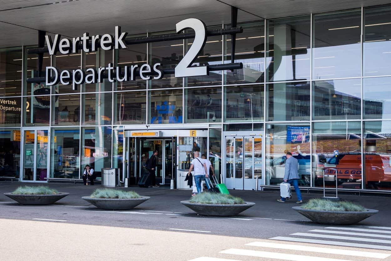 Schiphol taxi vertrekhal