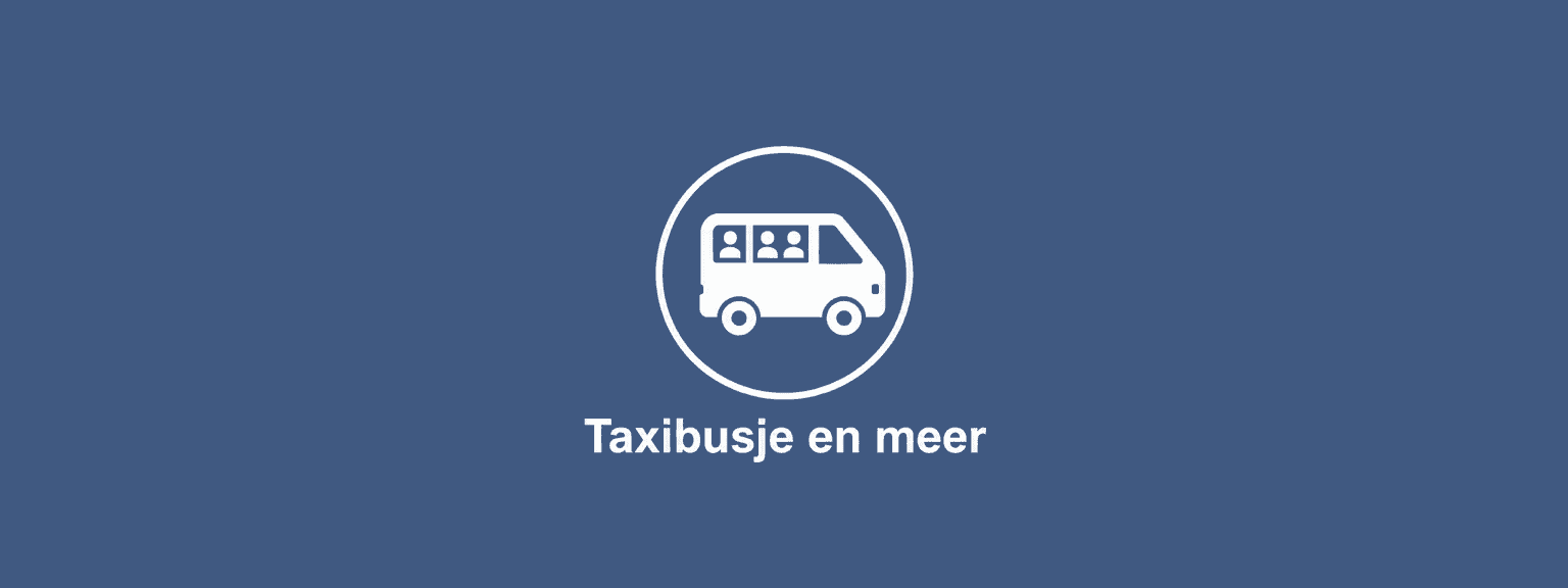 groepsvervoer taxibusje