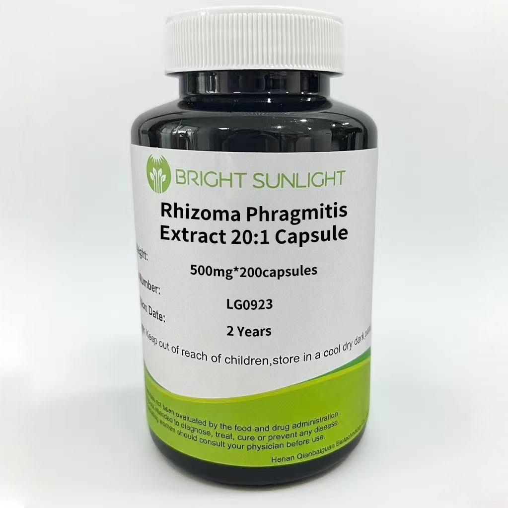 Bright sunlight Rhizoma Phragmitis Extract 20:1 Capsule 500mg*200capsules