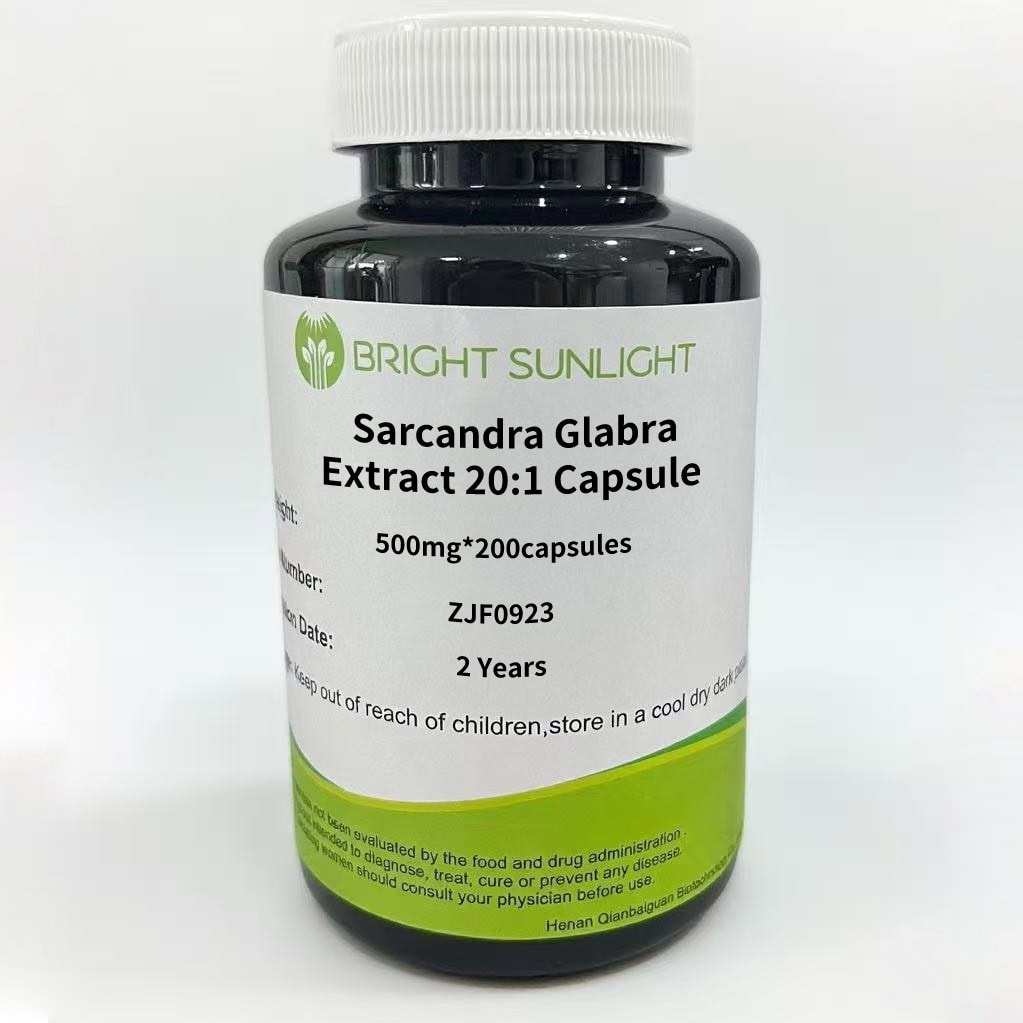 Bright sunlight Sarcandra Glabra Extract 20:1 Capsule 500mg*200capsules