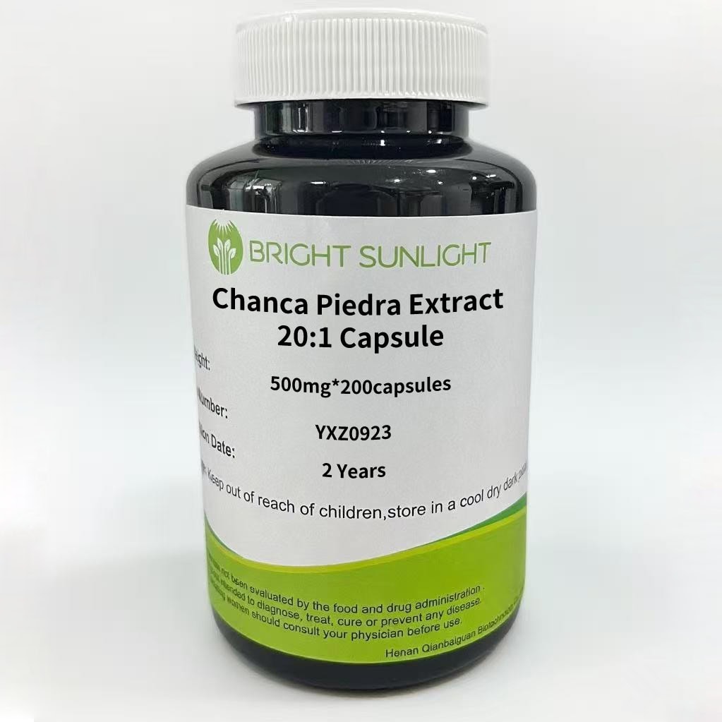 Bright sunlight Chanca Piedra Extract 20:1 Capsule 500mg*200capsules