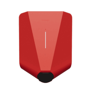 borne de recharge électrique EASEE couleur rouge