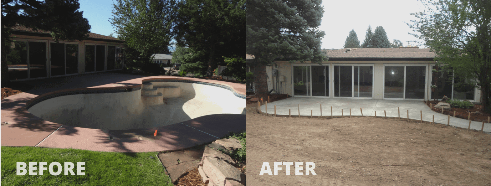 Mack Land LLC - Lakewood, CO – Pool removal