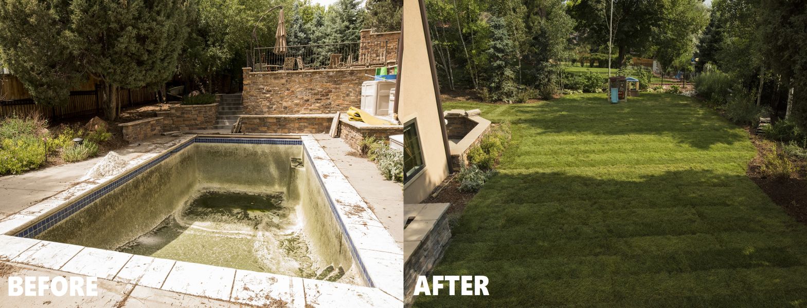 Mack Land LLC - Greenwood Village, CO – Pool Removal