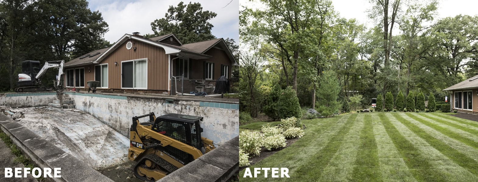 Mack Land LLC - Libertyville, IL Concrete Pool Removal