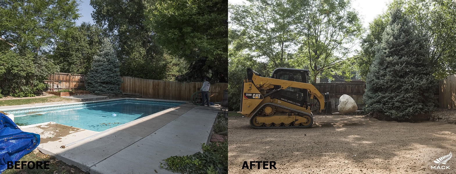 Mack Land LLC - Littleton, CO Pool Removal