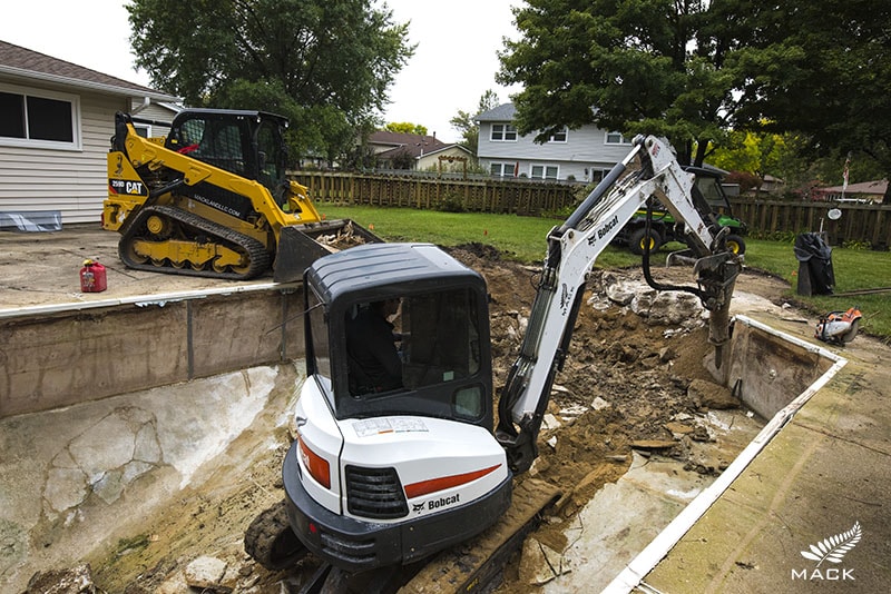 Mack Land LLC - Schaumburg, IL Pool Removal