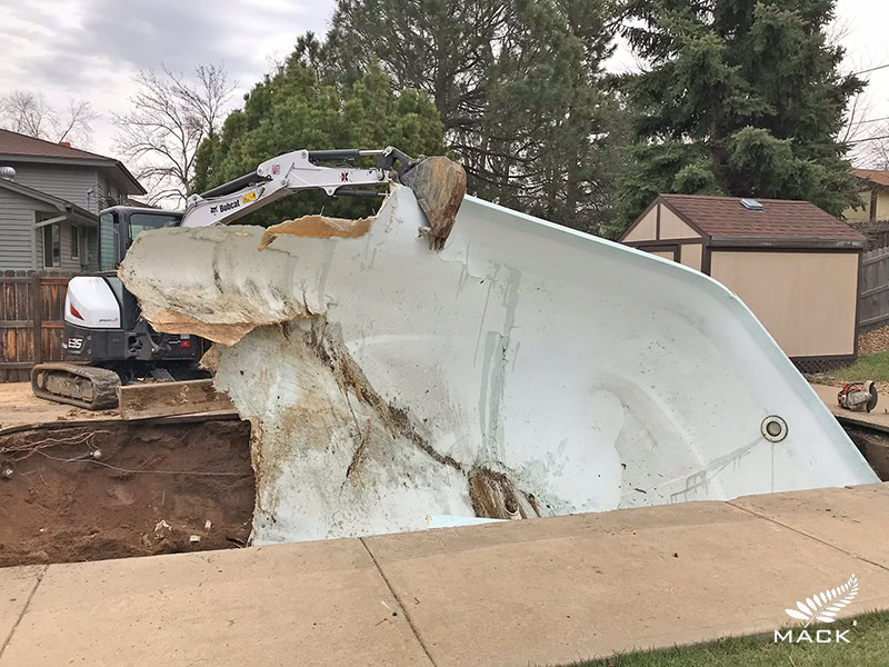 Mack Land LLC - Denver, Colorado Pool Removal