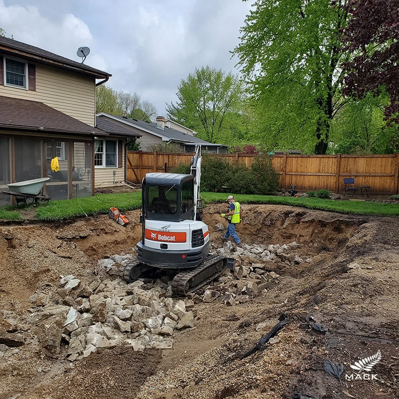 Mack Land LLC - Batavia, Illinois Pool Removal