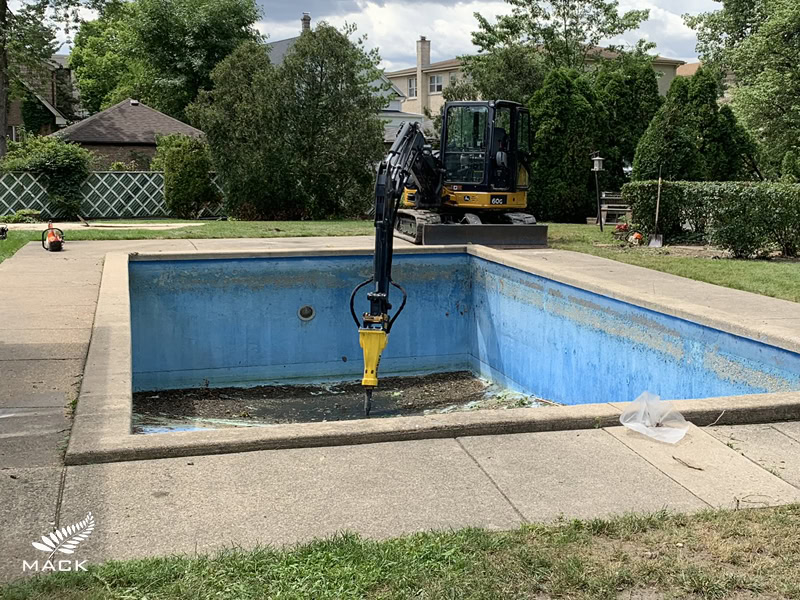 Mack Land LLC - Park Ridge, Illinois Pool Removal