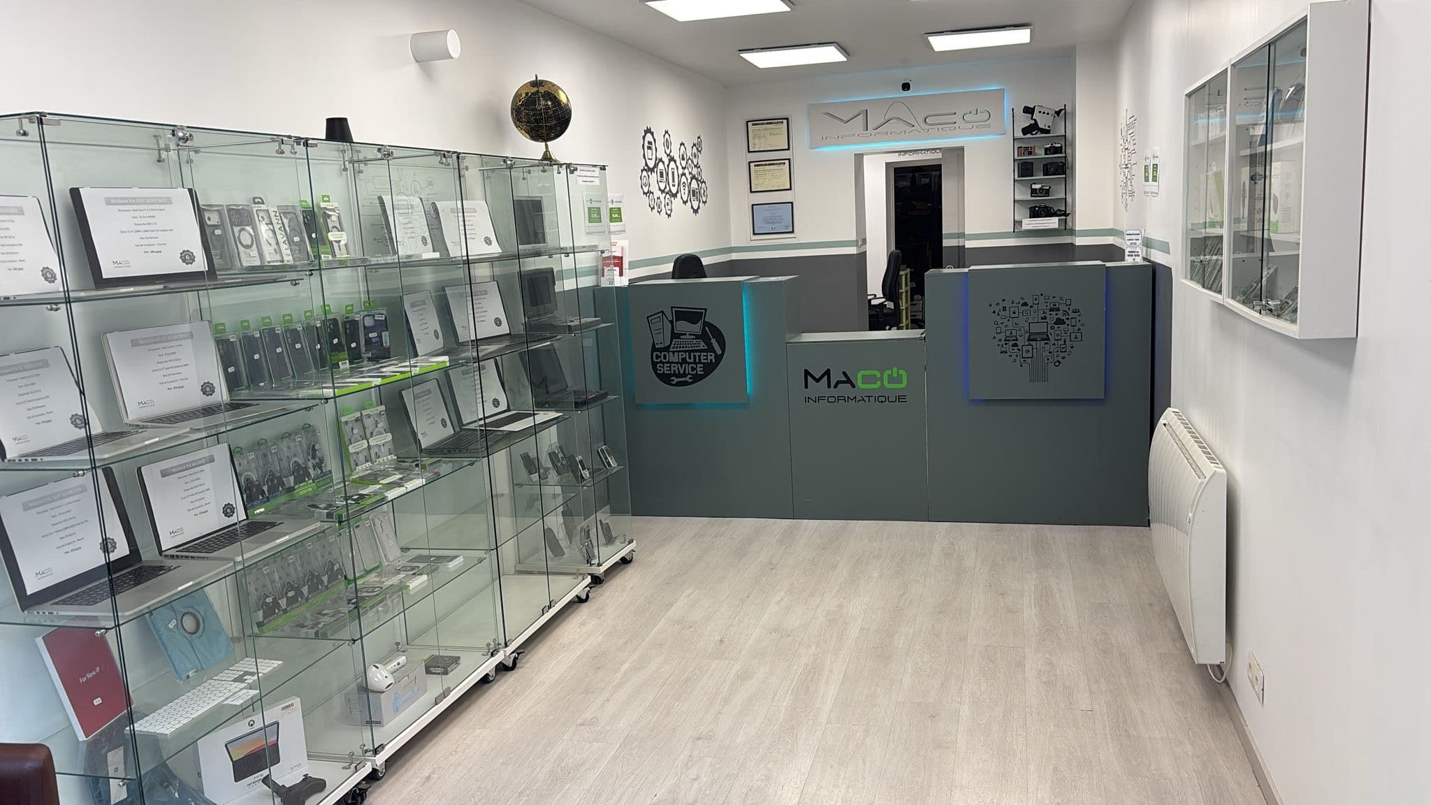 Maco Metz – comptoir & vitrines