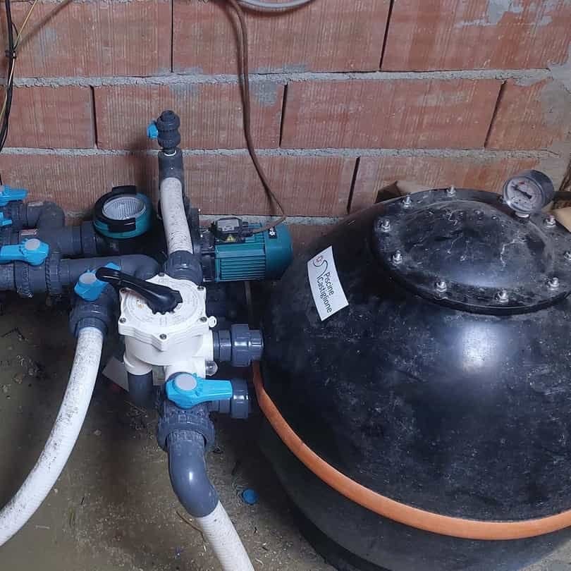 Cambio Sabbia Filtro Piscina Roma